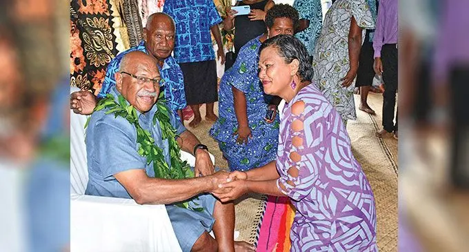 Prime Minister, Sitiveni Rabuka. Photo: Sampras Anand