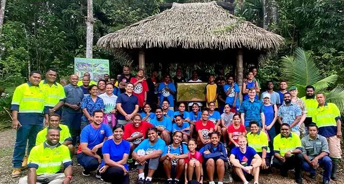 The British High Commission, the Ministry of Forestry and the Ministry of Youth and Sports, mark the coronation day by planting trees at the Colo-i-Suva Forest Park on May 5,2023