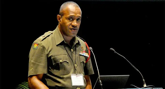 Lieutenant-Colonel Petero Talemaivatuwiri.