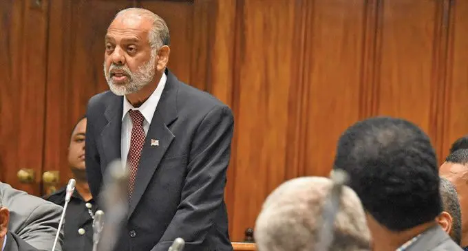 Minister for Employment, Productivity and Industrial Relations, Agni Deo Singh. Photo: Parliament of Fiji