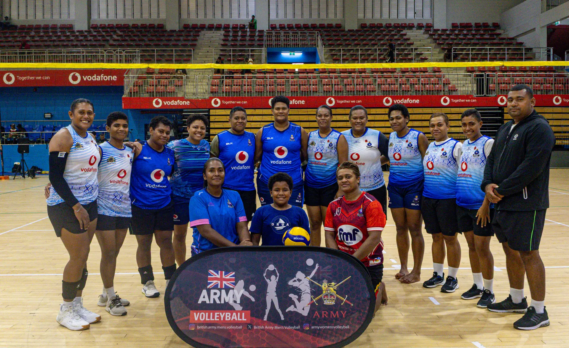 The Fiji Police Force team