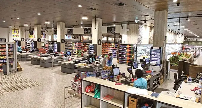 Inside Extra Supermarket Flagstaff, Suva 