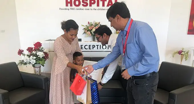 From left: Talei Vulase, Anant Kumar, Dr Ashishkumar Banpurkar and Dr Madhu Mahadeva.