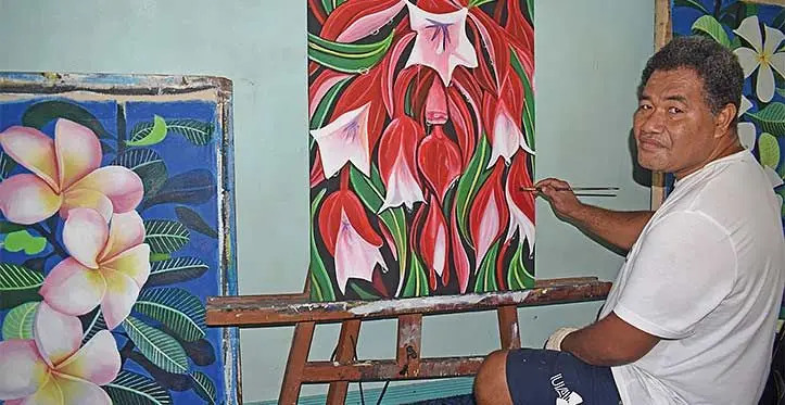 Artist, Sulio Naulu, the Nadi artist said one night dream ignited the hidden talents he has despite living with street people in Suva. Mr Naulu said two years later, an artist friend invited him to start a business in Nadi which now their market has grown not only locally but internationally.