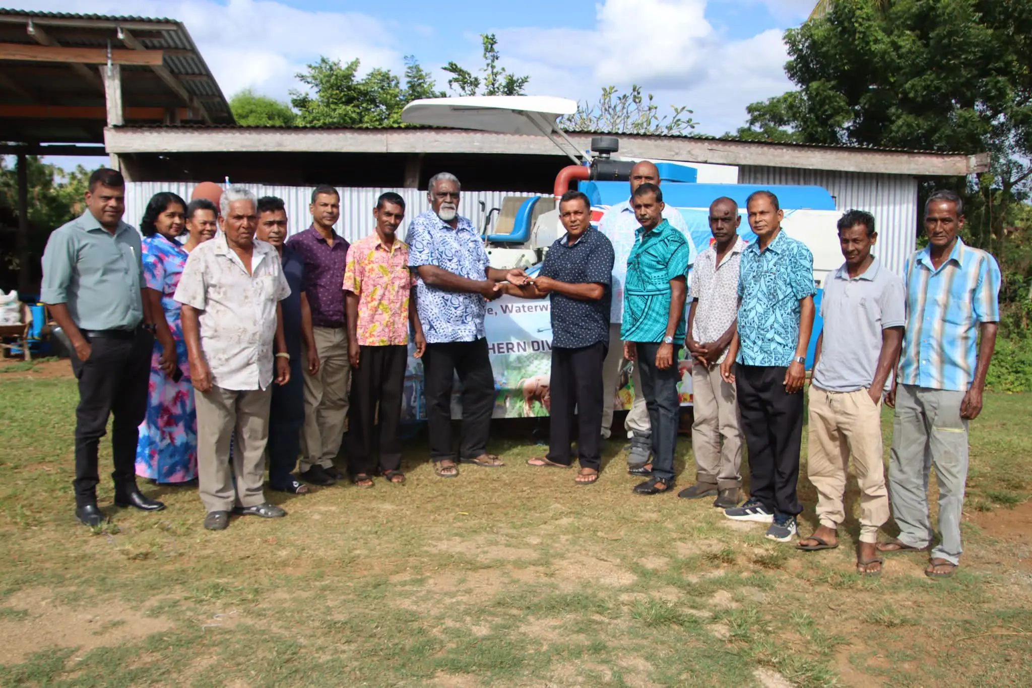 Second harvester boosts Dreketi rice production