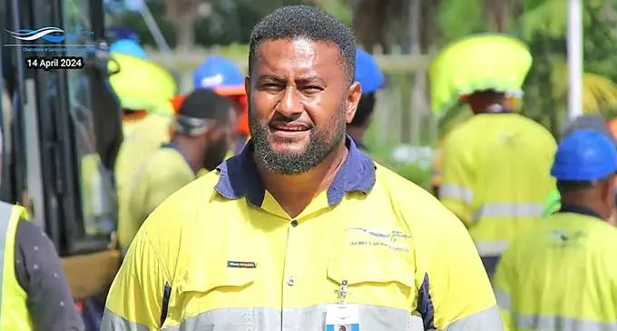 Water Authority of Fiji chief operating officer Seru Soderberg. 