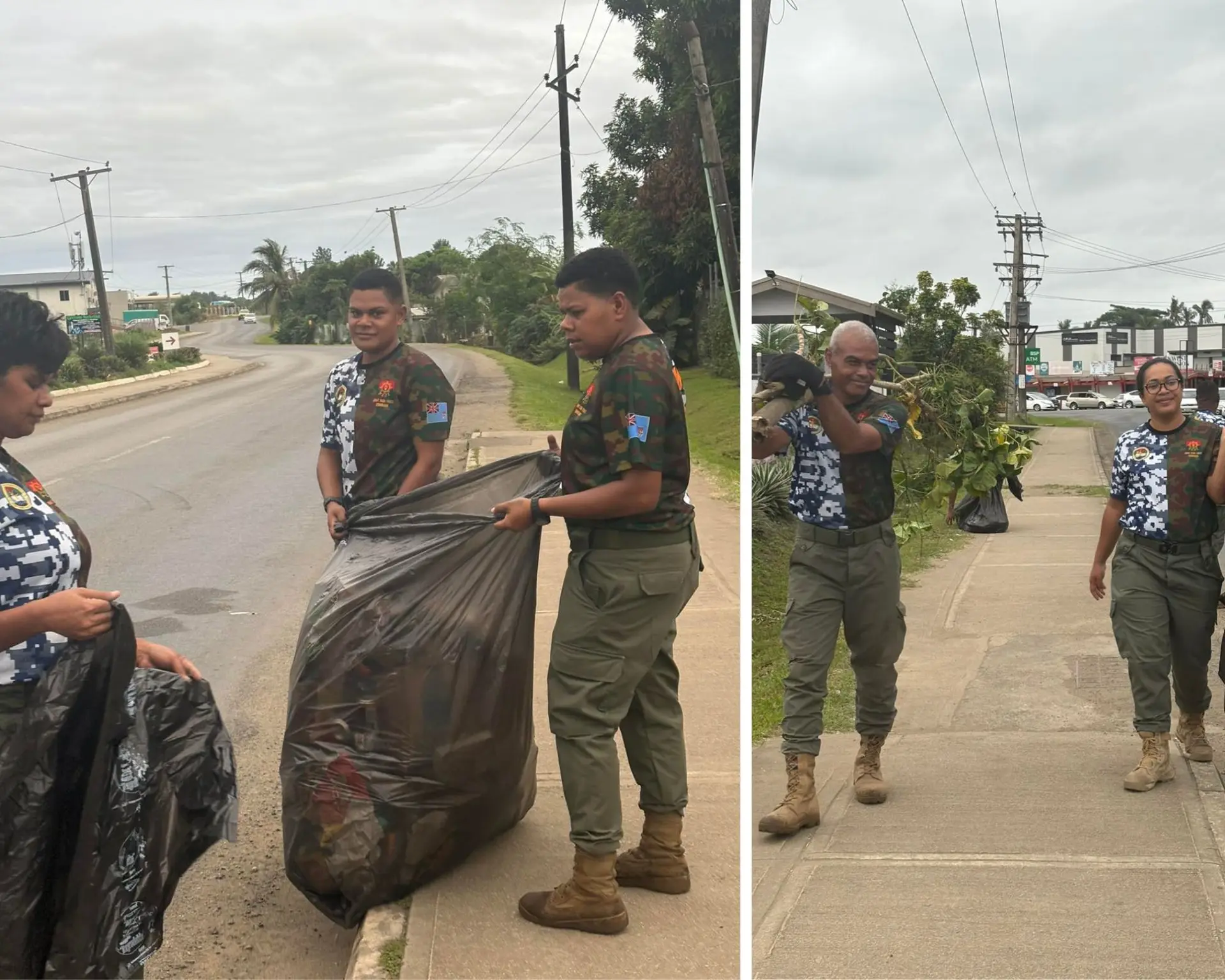RFMF personnel in action during Operation Sasamaki.
