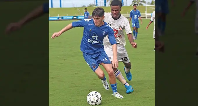Oliver McFadyen on U-19 Fiji national team training camp. Photo: Fiji FA Media