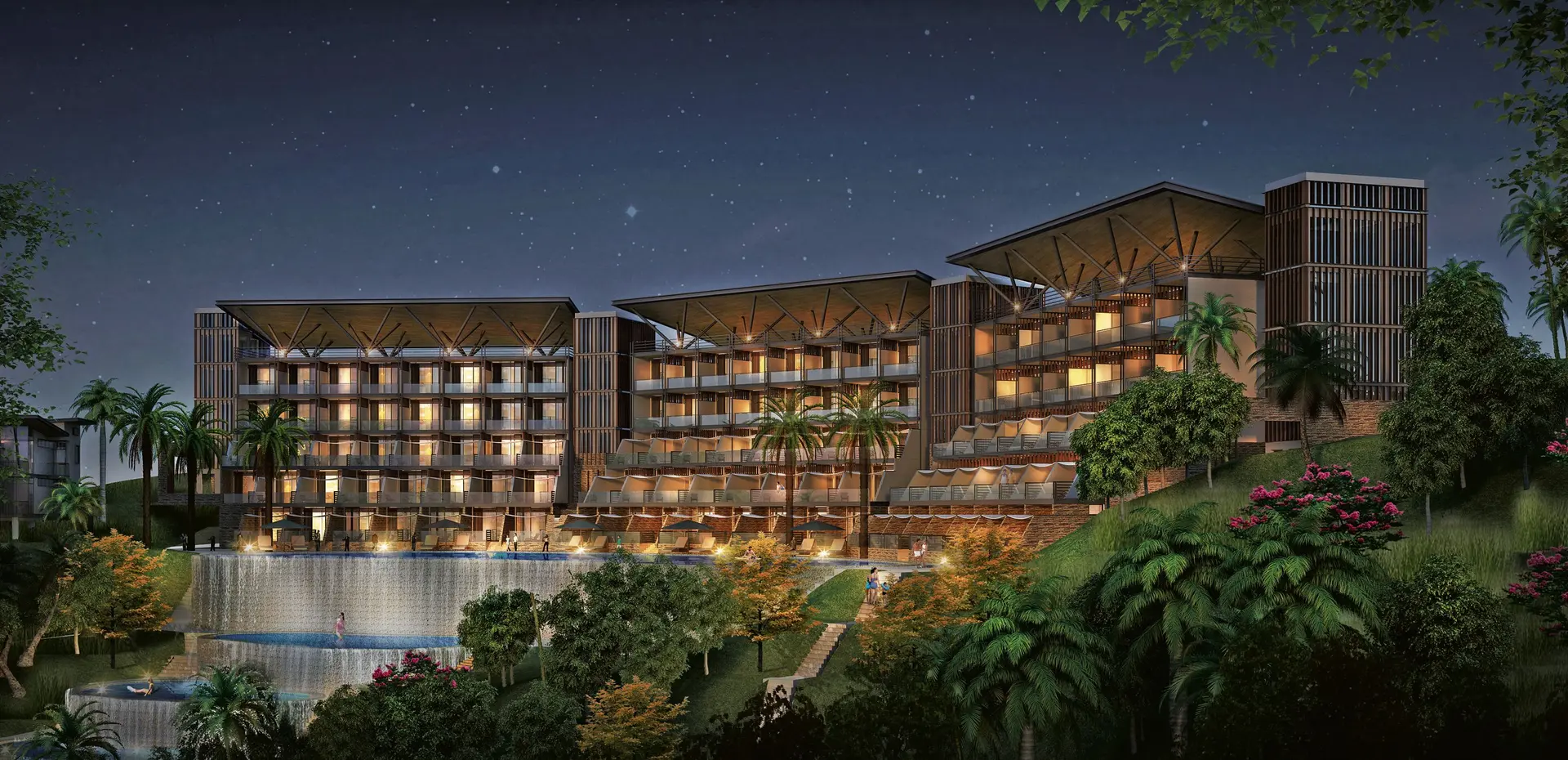 Artist’s impression of the planned Wyndhm Silkroad Ark Hotel.