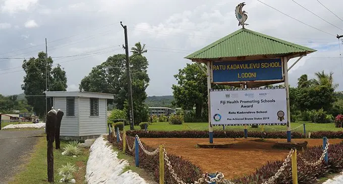 Ratu Kadavu School. Photo: Kelera Sovasiga