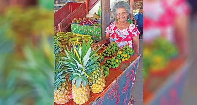 Taini Ravasua at the Labasa Market on January 21, 2025. Photo: Devisha Prakash