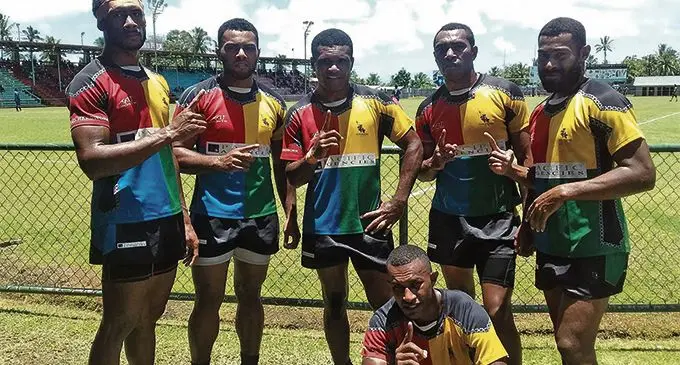 Westerland Natadra Young Boys during the Waimanu 7s at Ratu Cakobau Park, Nausori. Photo: Waimanu Rugby