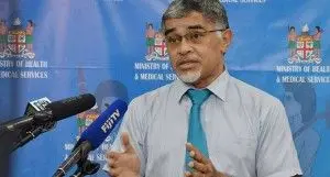 Permanent Secretary for Health and  Medical Services Dr James Fong.