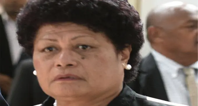 SODELPA Opposition Member of Parliament Salote Radrodro.