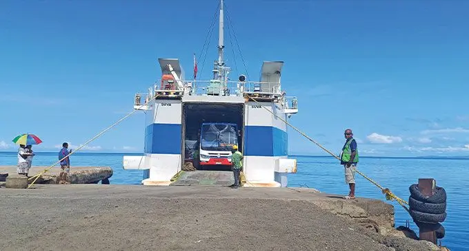 Passengers are waiting at Nabouwalu Jetty in Bua on January 22, 2025. Photo: Shratika Naidu