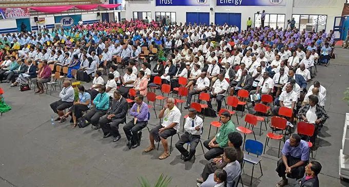 Participants at the 24th Head Teachers Association Annual conference in Suva on August 7, 2019.  