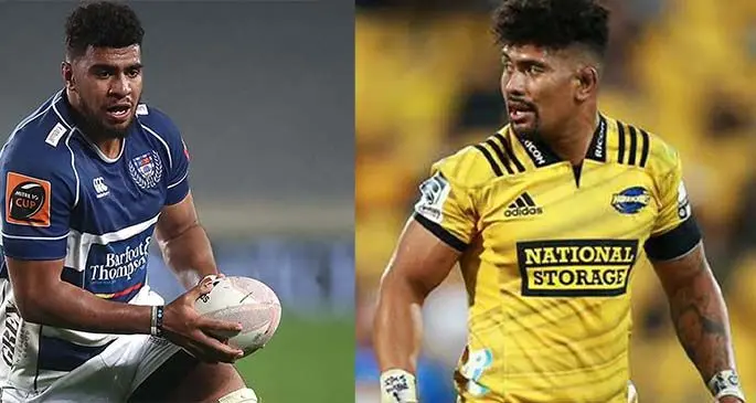 Hoskins Sotutu and Ardie Savea.