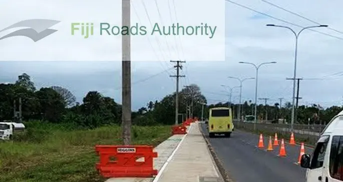 Certain sections of the cycle lane has been closed with barricades. Source: FRA