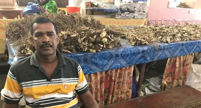 Chandar Dutt at Suva Municipal market on July 4, 2018. Photos: Taraivini Seru