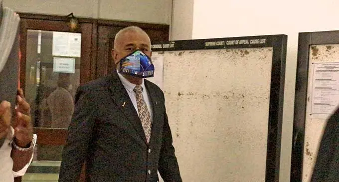 SODELPA Member of Parliament Simione Rasova outside the High Court in Suva on March 8, 2022.   Photo: Ashna Kumar