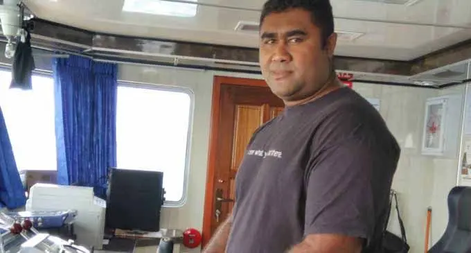 Princess Moana captain Solomone Namoce.