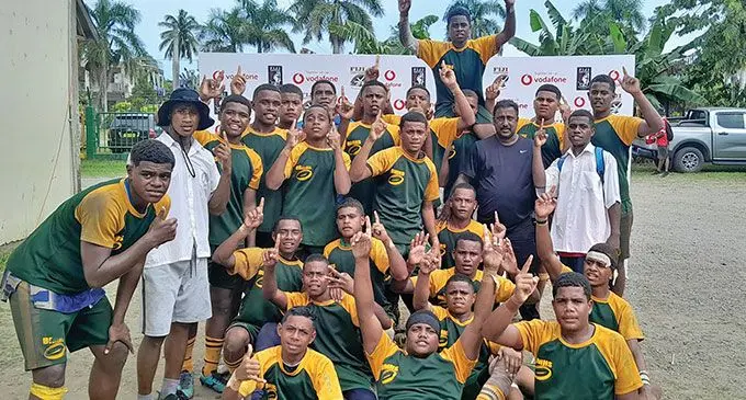 Ba Methodist High School under-15 team.