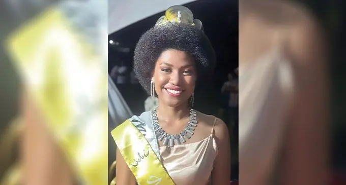 Miss Vaturova, Temalesi Tuiwalese crowned Miss Cakaudrove Youth at Narain Park in Savusavu.