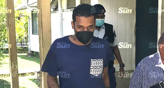 Aman Abhishek Nambiar outside the Magistrates Court in Suva on November 15, 2021. Photo: Ashna Kumar