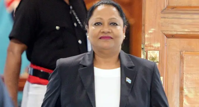 Minister for Industry, Trade and Tourism, Local Government, Housing and Community Development Premila Kumar.  Photo: Ronald Kumar