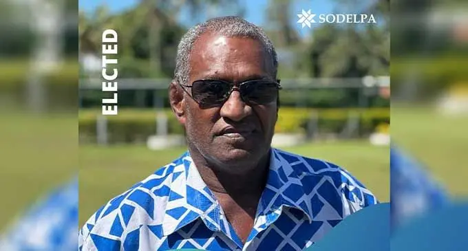 Newly-elected SODELPA president, Ratu Manoa Roragaca