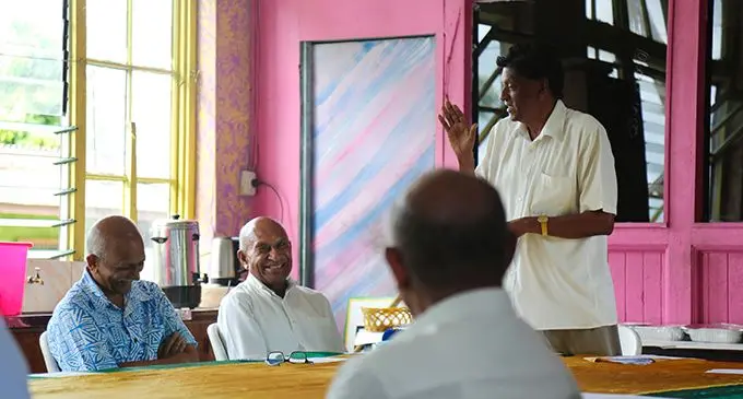 Former scholars of Suva Methodist Boys School during their reunion on May 29, 2020.  Photo: Kelera Sovasiga