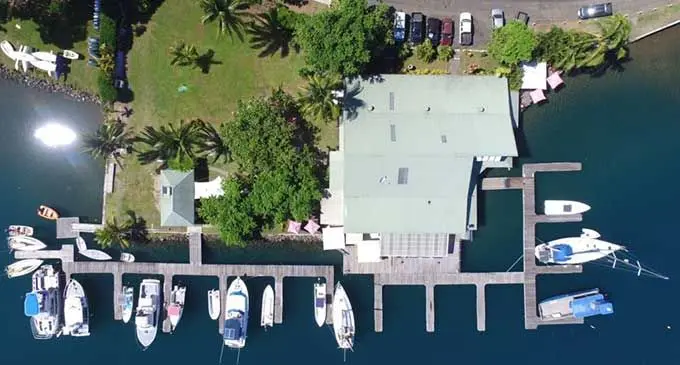 The Copra Shed marina, Savusavu has first rate facilities. Photo: Copra Shed Marina