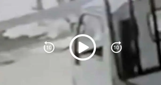 A video of the alleged incident has been widely circulated on social media since Sunday.