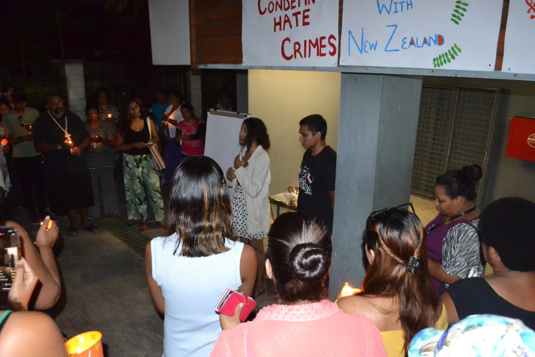 NGO Coalition for Human Rights organised a vigil for Christchurch mosque shooting victims & families. 