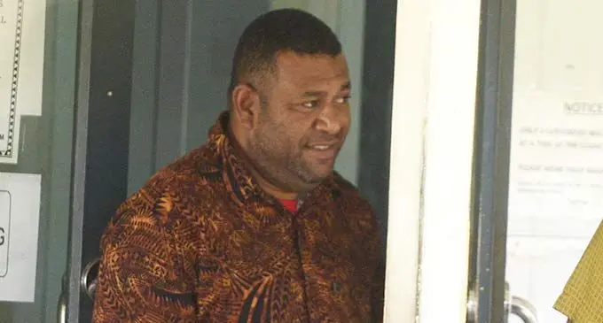 Setoki Taveta outside the Suva Magistrates Court on December 13, 2022. Photo: Ronald Kumar