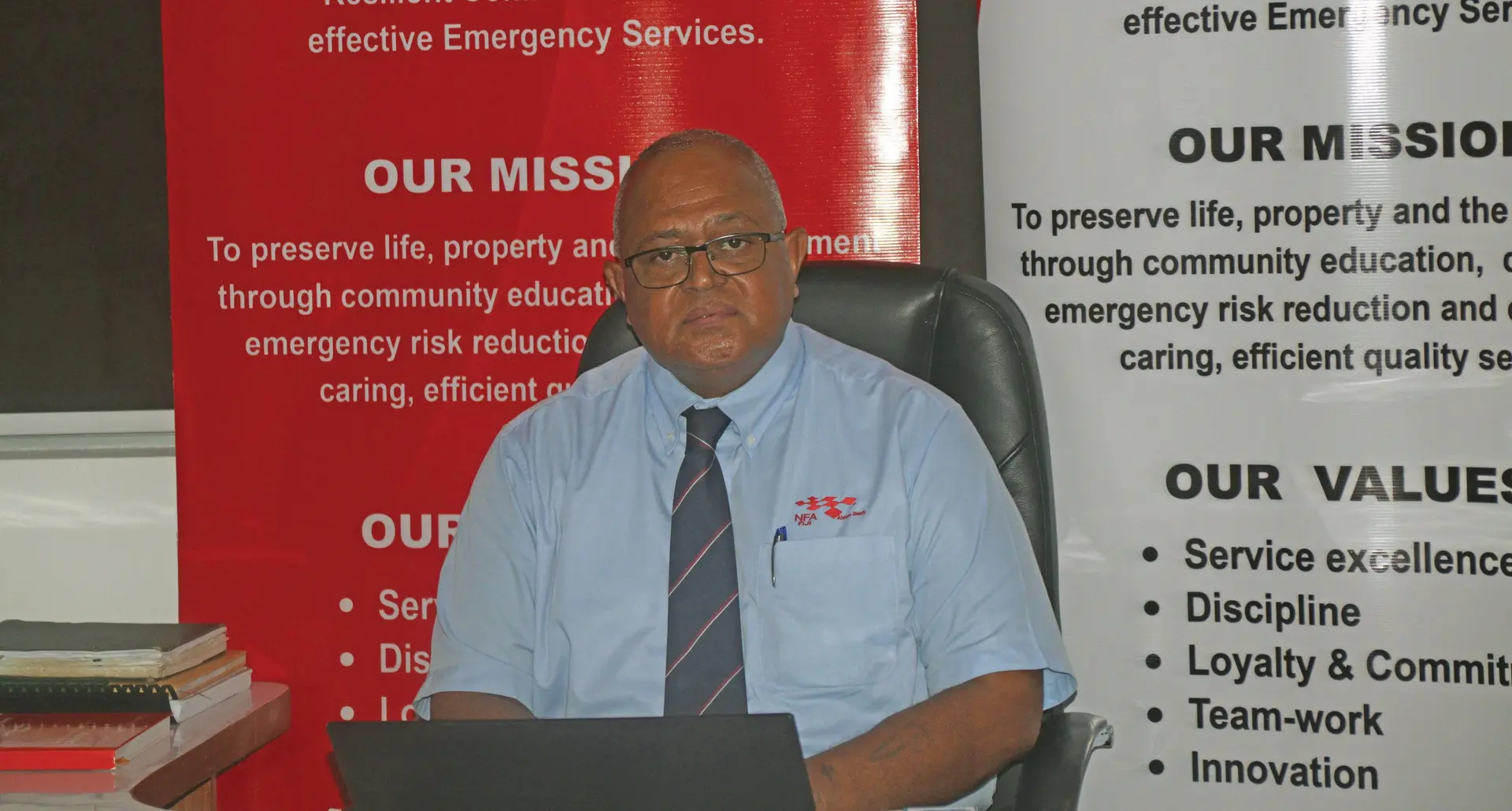 Puamau Sowane National Fire Authority chief executive officer
