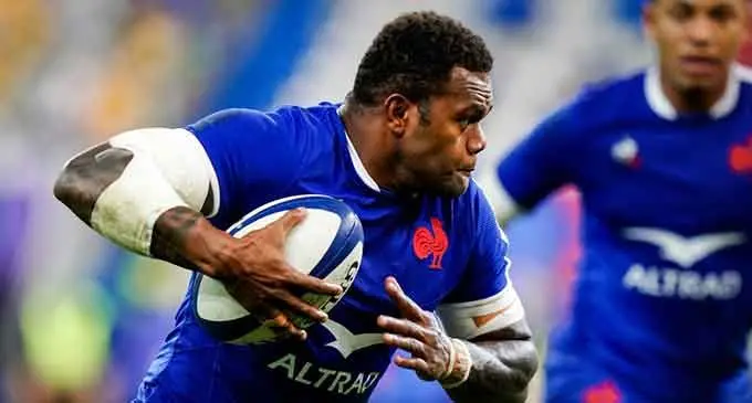 France’s Virimi Vakatawa is a product of the Vodafone Deans trophy competition. Vakatawa played for Nasinu Secondary School. Photo: AP