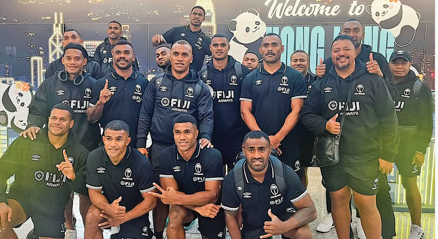 Fiji 7s team arrives, preps continue