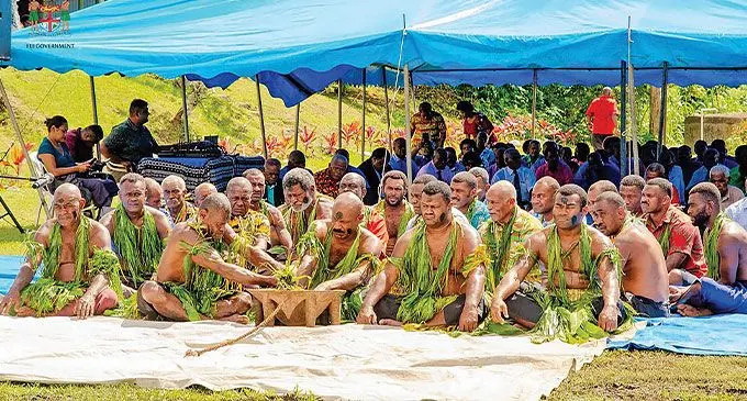 The Ra Provincial Council meeting started with a traditional ceremony of welcome at Nanukuloa. Photo: DEPTFO News