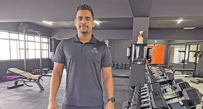 Michael Prasad, the owner of Evolve Fitness Gym at Raojibhai Patel Street, Suva. Photo: Ioane Asioli