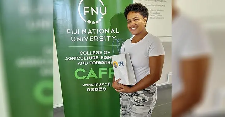First-year CAFF student, Torika Vucago.