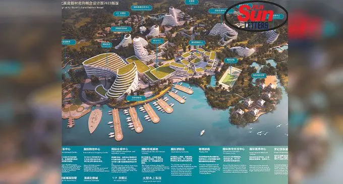 An artist’s impression of the David Group’s casino project.