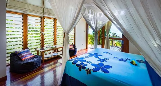 Matanivusi Beach Eco Resort is a self sufficient certified tourism destination, famed for surfing.
