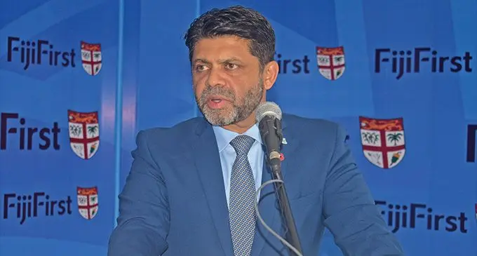 FijiFirst general secretary Aiyaz Sayed-Khaiyum.