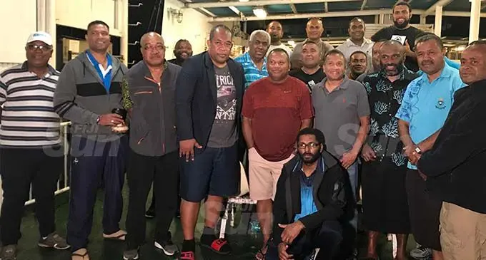 Photo caption: United Nations, Fijian Government and Civil Society Organisations delegation onboard the vessel, the Lomaiviti Princess on November 3, 2020. Photo: Kelera Sovasiga 