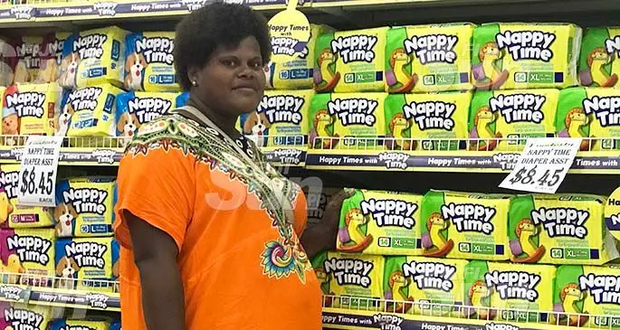 Taraivini Naicegulevu shopping at FoodCity Supermarket, Suva on January 28, 2020. Photo: Susana Tuilau