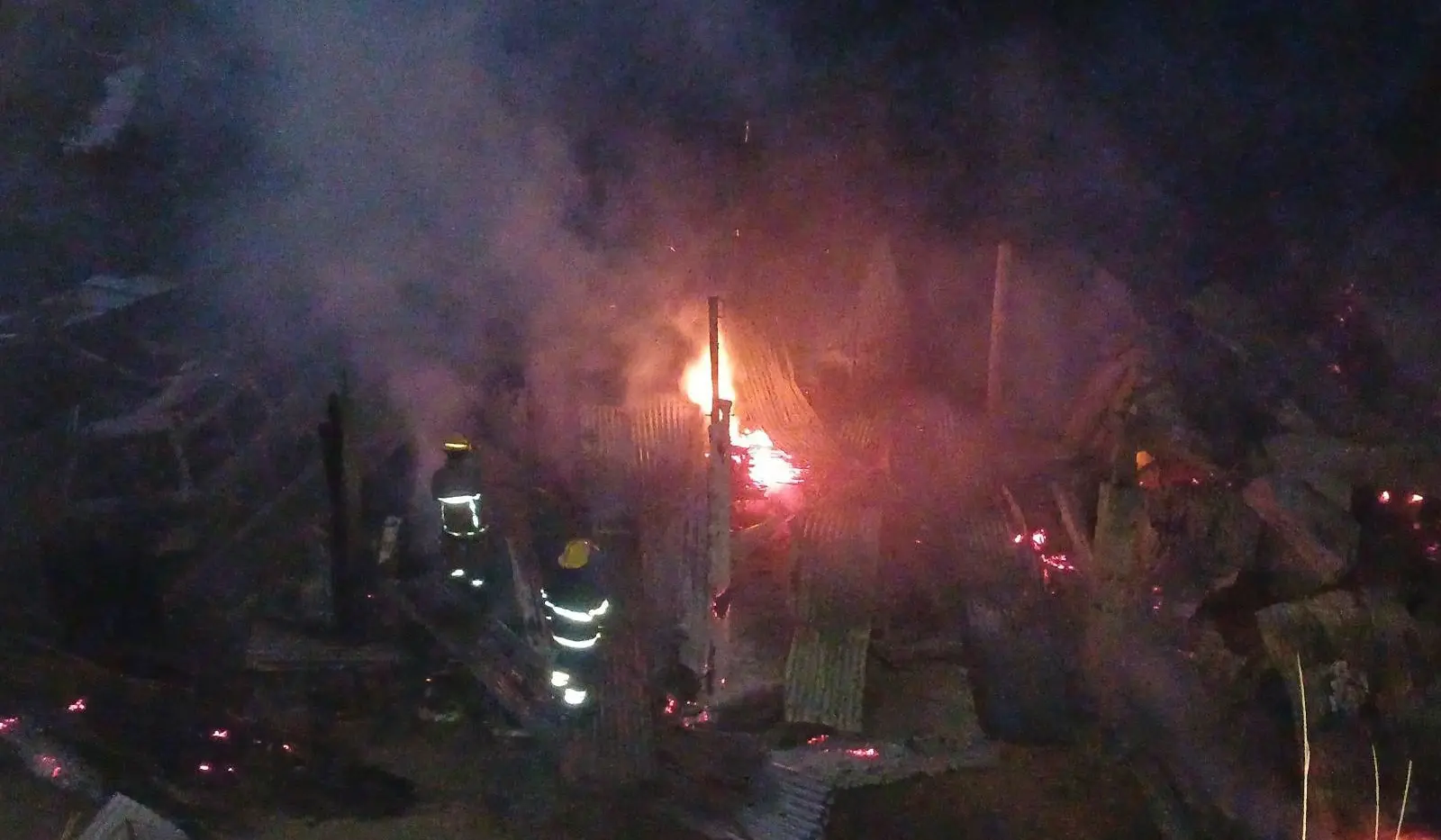 Firefighters arrived at Nabaka at approximately 6.23pm and found the approximately 11-metre by 10-metre house fully engulfed in flames.