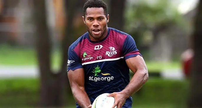Photo caption: Filipo Daugunu back with the Reds 