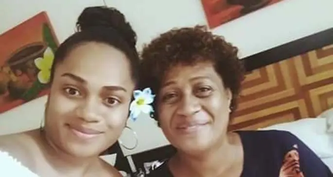 Grace Young with her late mother Lita Young. Photo: Grace Florist
