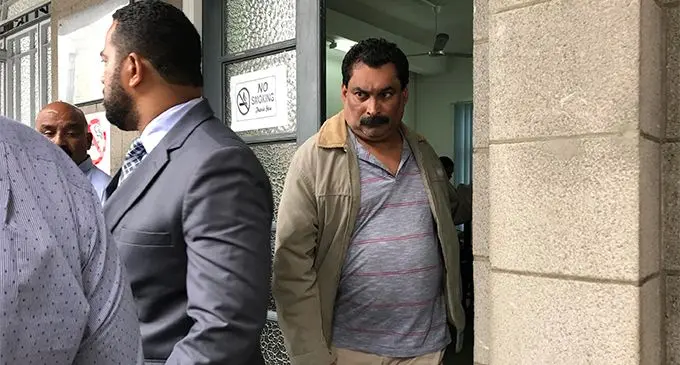 Felix Anthony outside court this afternoon. Photo: Ashna Kumar